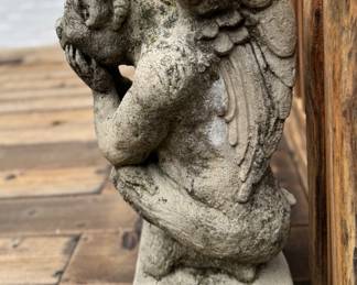 Pair of Stone Gargoyle Sources from Architectural Artifacts. Photo 2 of 3.