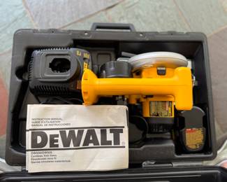DeWalt Cordless DW 930 Trim Saw. Photo 2 of 2.