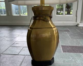 Brass Table Lamp. Photo 1 of 2.