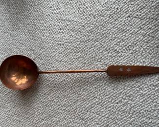 Vintage Copper Ladle. Photo 1 of 2.