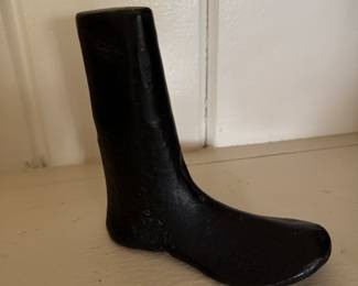 Cast Iron Shoe Form.