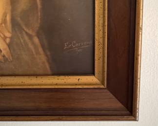 Erich Correns "Southern Bell," Oil. Signed By Artist. Photo 2 of 3.