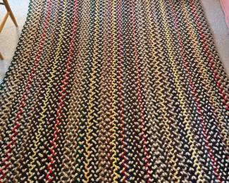 Hand Knotted Wool Rug. Measures 9' 4" x 5' 5". Photo 1 of 2.