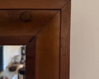 Vintage Wood Mirror. Photo 2 of 2.