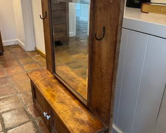 Vanity Mirror with Storage Cabinet. Measures 21" H x 36" W. Photo 2 of 2.