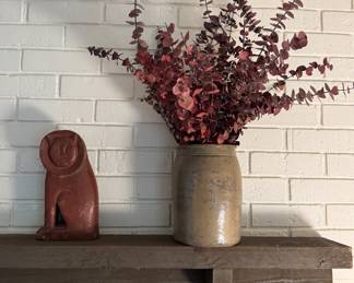 Antique Stoneware Jug.