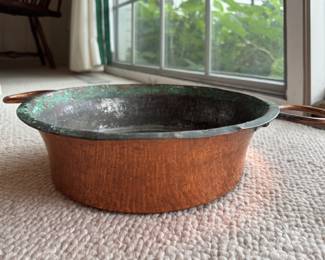 Copper Wash Basin. Photo 1 of 3.