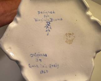 Hand-Painted Pitcher. Photo 2 of 2.