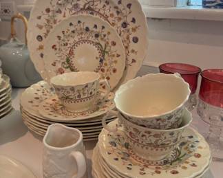 Vernon Kilns "Desert Bloom" China. Photo 1 of 2.