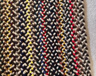 Hand Knotted Wool Rug. Measures 9' 4" x 5' 5". Photo 2 of 2.