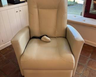 Leather Lazy Boy-Style Recliner.