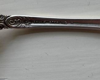 Set of 5 Towle Old Master Sterling Silver Spoons. Photo 2 of 2.