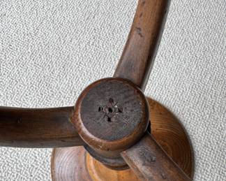 Pair of Tripod Tea Tables. Each Measures 12" D x 19" H. Photo 5 of 7.