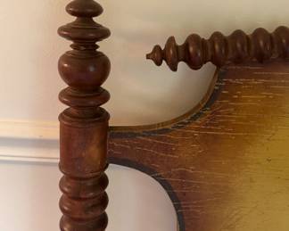 Pair of Jenny Lind Twin Headboards. Side Rails Available But No Footboards. Photo 3 of 3.