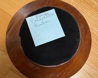 Wood Plate. Photo 2 of 2.