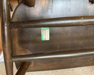 Thonet Thonet Early American Walnut Windsor Captains Chair - 3 Available. Photo 4 of 4.