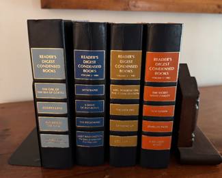 Reader's Digest Leather Bound Books.