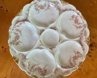 Theodore Haviland Limoges France Oyster Plate - 5 Available. Photo 1 of 2.