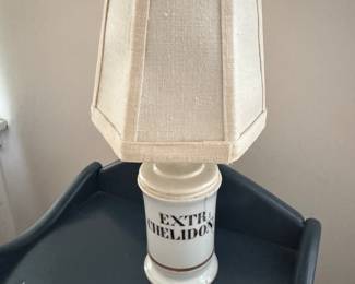 Pair of Table Lamps Stamped Extr Chelidon. Photo 1 of 2.