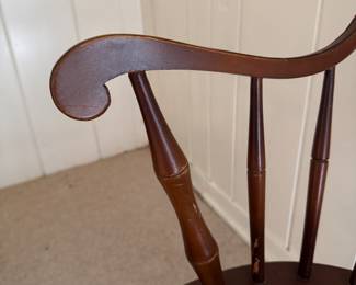 Antique Chamber Pot Chair. Measures 22" W x 24" D. Photo 2 of 5.