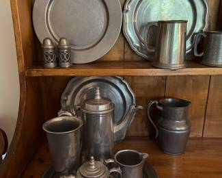 Antique Pewter.