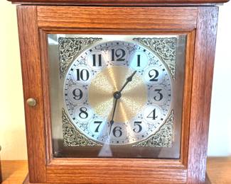 Clock handcrafted by Frank J. Sciara 2003