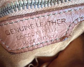 Italian Genuine Leather Backpack Purse – Handcrafted Tan Brown Convertible Shoulder Bag Made in Italy