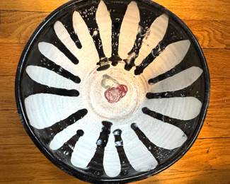 Hand made pottery signed