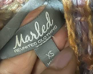 Marled reunited clothing