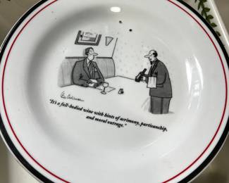 The New Yorker 2003 plate Christopher Weyant The Cartoon Bank