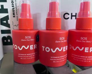 Tower 28 SOS Intensive Rescue Serum – 2oz (Save.Our.Skin) Calming & Soothing Treatment (brand new some slightly used)