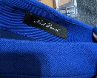 No. 2 Pencil Royal Blue Skirt – Classic Tailored Women’s Work Skirt