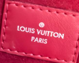 Epi Leather Tote Bag with Pouch – Structured Shoulder Bag Inspired by Louis Vuitton Neverfull