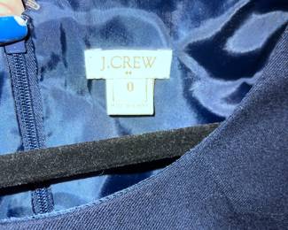 J.Crew Navy Sheath Dress – Size 0 | Classic Polished Workwear Style