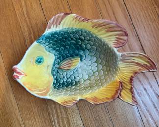 Portugal plates Fish hand made