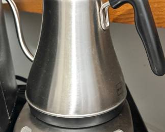 Stainless Steel Gooseneck Electric Kettle with Precision Temperature Control