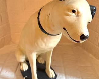 Vintage Nipper RCA Dog stature