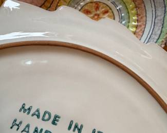 Pottery hand made in Italy