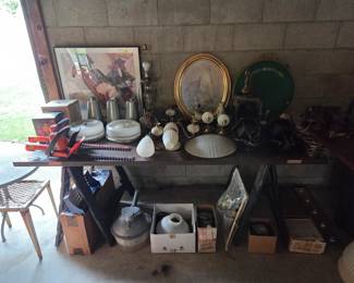 Lamps and lighting items 