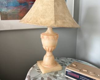 Alabaster lamp