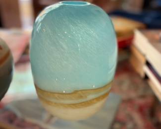 Glass Art Vase