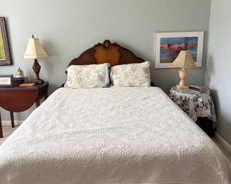 Full Size Bed Drop leaf table