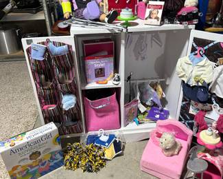 American girl doll and accessories 