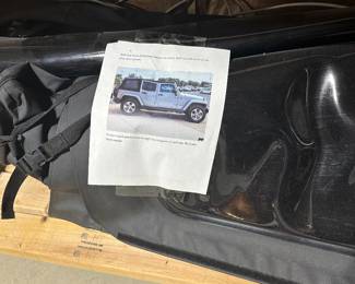 Soft top for a Jeep 