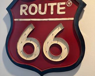 Route 66 sign 