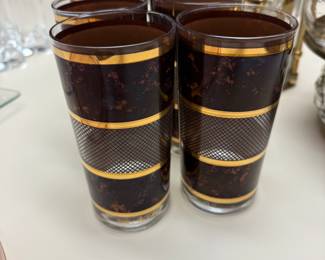 Georges Briard Highball Mid Century Glasses