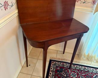 Drop Leaf Gate Leg Game Table