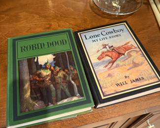 Lone Cowboy by Will James, Robinhood beautifully illustrated