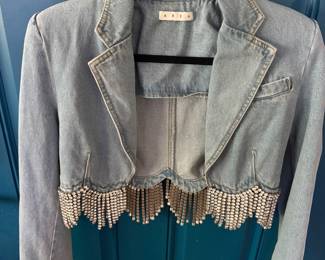 Area Jean Jacket New with Tags