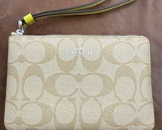 Brand new coach wristlet